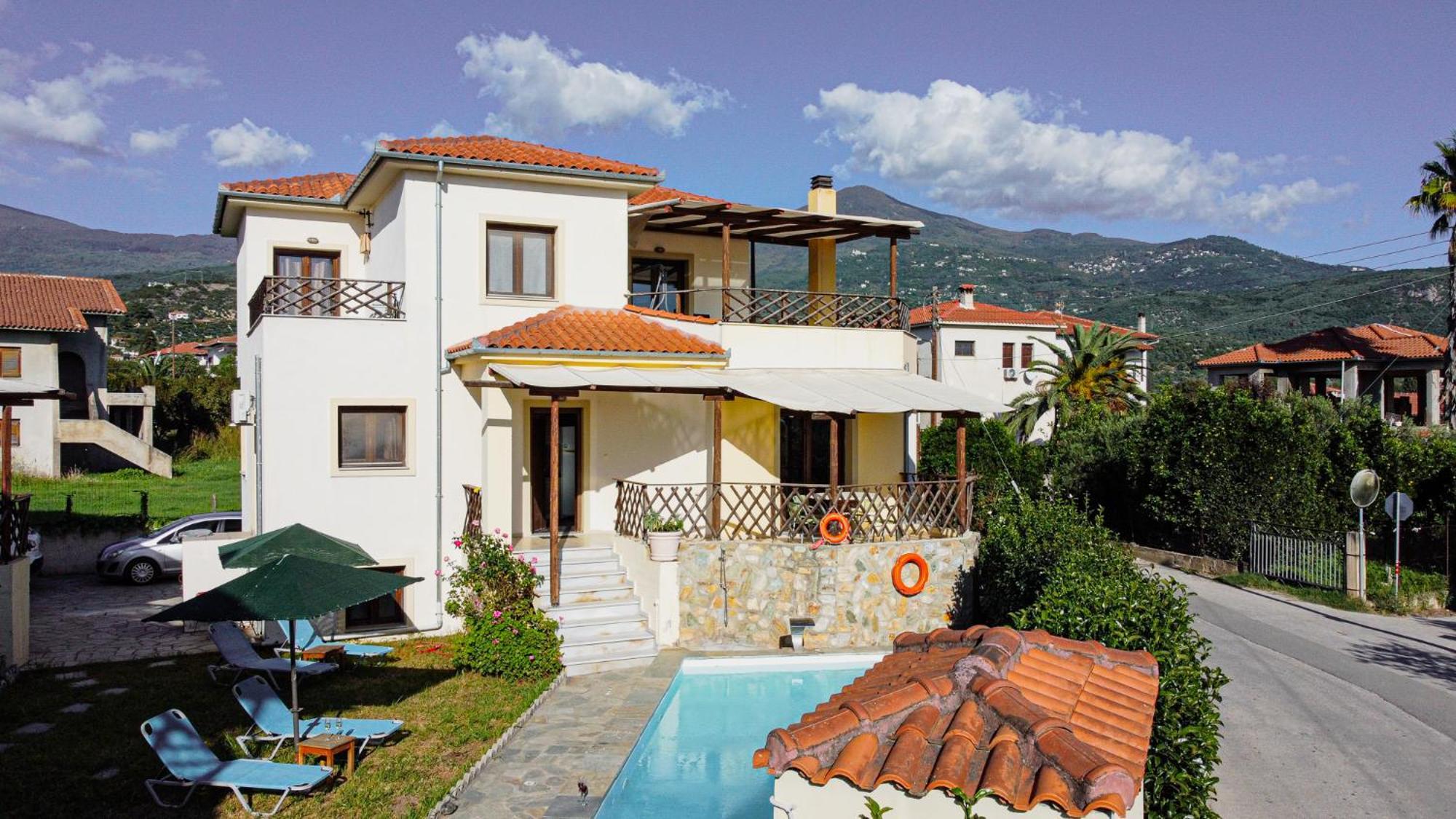 Villa Eridos Káto Lekhónia Kültér fotó